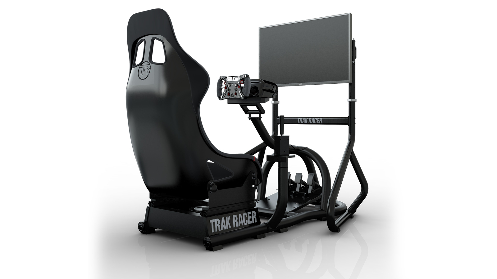 Floor Mounting Single Monitor Stand Holds 22 35 in LCD TV Monitors