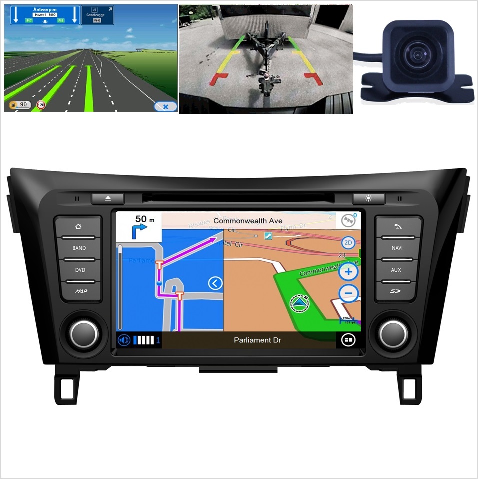 For Nissan XTrail T32 1416 GPS Navigation AM/FM