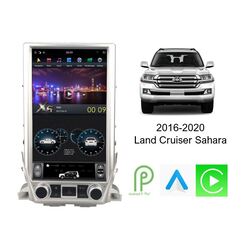 Android 9 OEM 16 Inch For Toyota Landcruiser Sahara 2015+ GPS Car Player Navigation Bluetooth Off Road Maps Street Nav Radio Stereo DVD | ANDT-L09S