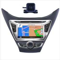 For Hyundai MD 2010 - 12 GPS Bluetooth Car Player Navigation Radio Stereo DVD Inc Camera
