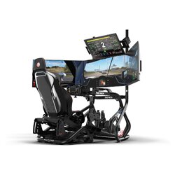 TRAK RACER Freestanding Quad Monitor Stand - up to 45" Displays | MS-B34-AU