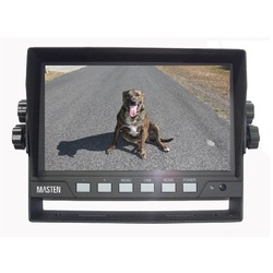 7 inch TFT-LCD Car Display Screen Monitor Backup Rear View Camera 2 Inputs Full Colour RCM-71S