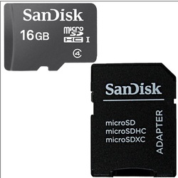 SanDisk Genuine Micro SD Card SCHC 16gb Flash Memory SCHC Adapter Digital Camera HD Flash TF for mobile phone SD-02