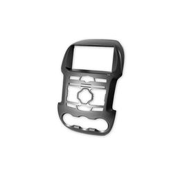 Premium Surround For Ford Ranger 2011 On PX Facia Fascia Stereo Surround 2011 Silver Dash
