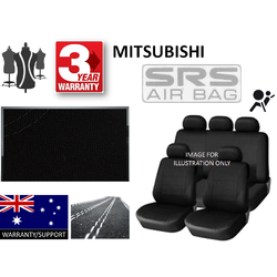 Tailor Made For For Mitsubishi Triton 2006-2015 ML MN GLS GL-R GLX GLX-R Car Seat Cover Custom Made Waterproof Black