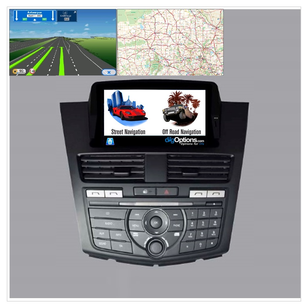 For Mazda BT50 2012+ GPS Bluetooth Car Player Navigation Radio Stereo