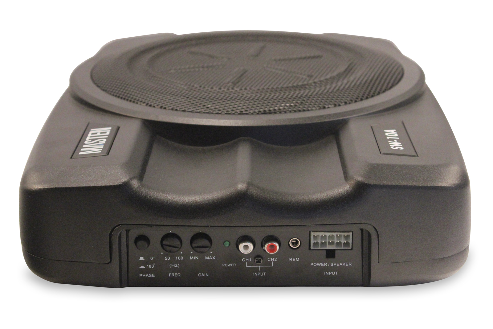 10” 720W Under Seat Active Ute Compact Amplified Subwoofer with Super