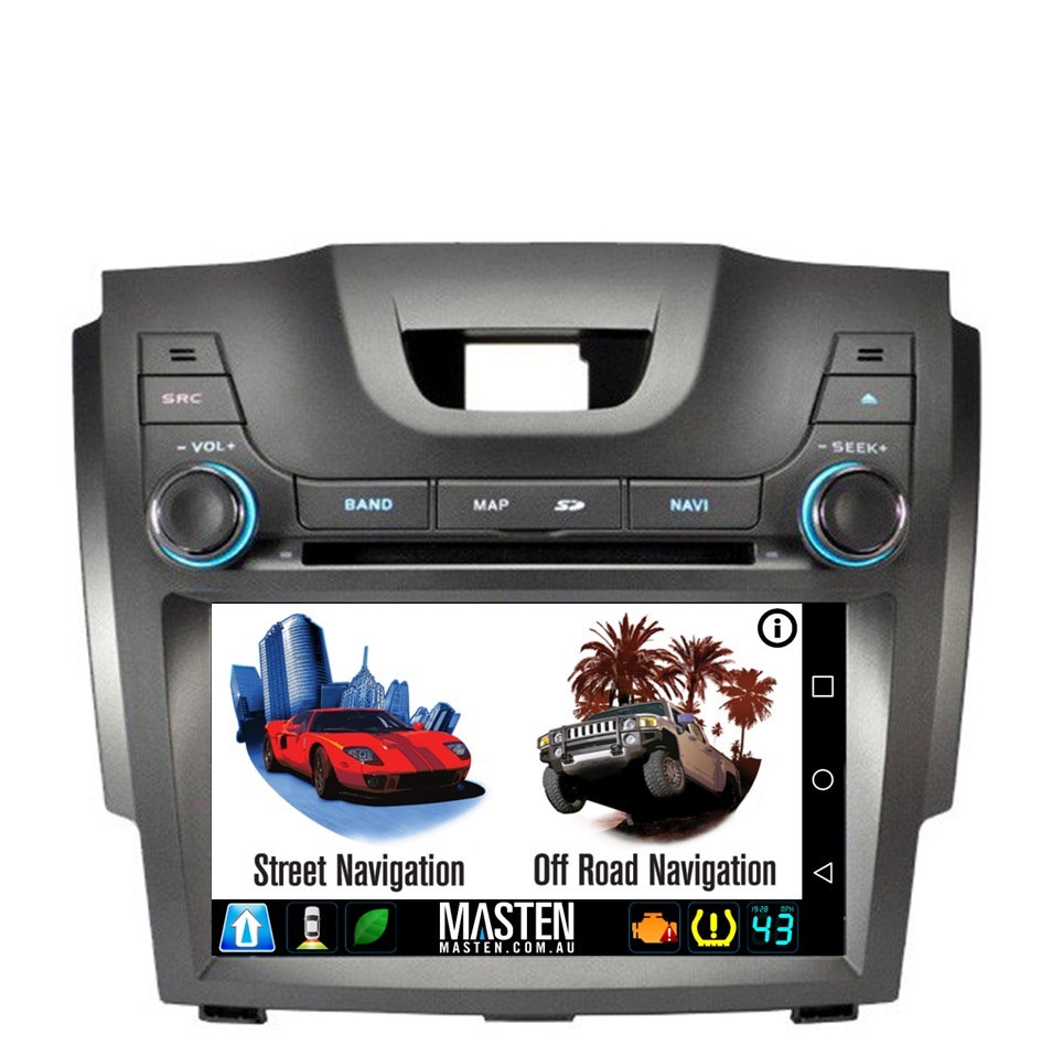 Android Holden Colorado Colorado7 MYLINK RG GPS Nav Bluetooth Car