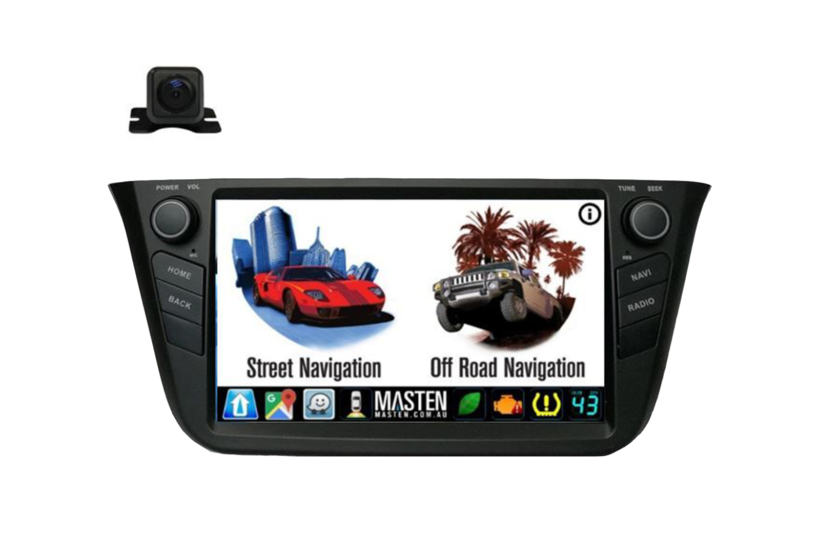 For Iveco Daily Android GPS Bluetooth Car Player Navigation Radio