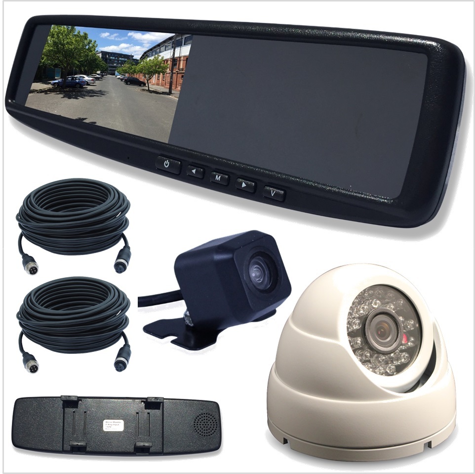 Voyager Vom74mm Replacement 7 Tft Lcd Rearview Mirror