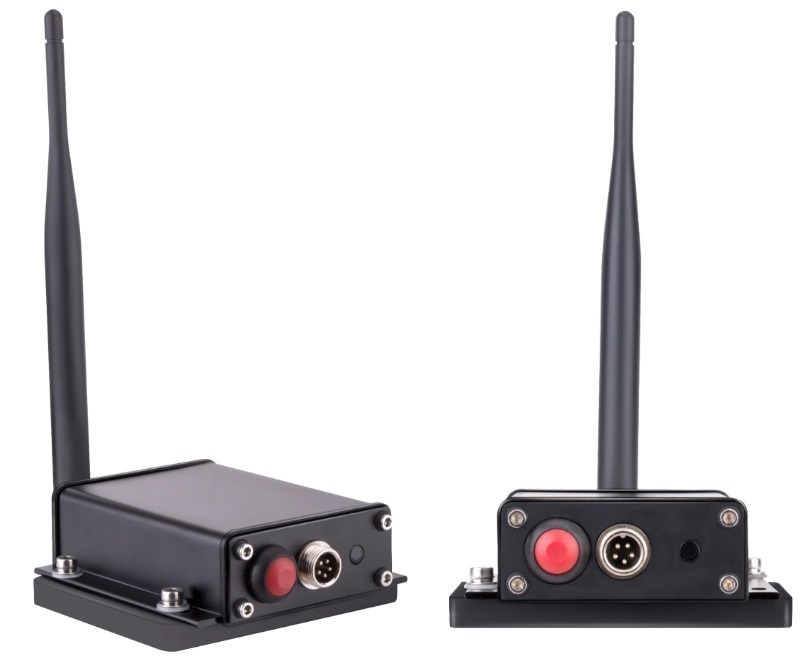 Masten Digital Wireless Receiver Transmitter 2.4GHz for 4PIN Reversing  Camera Monitor