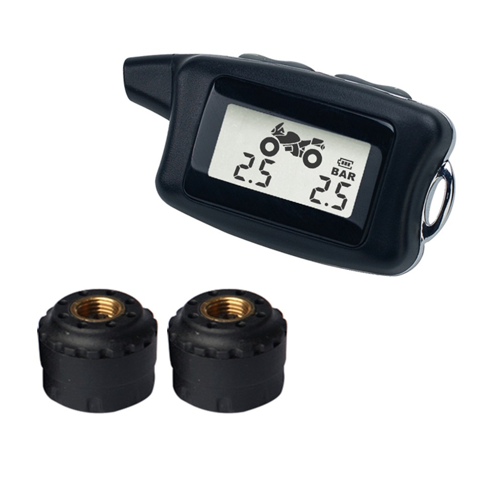 TPMS Motor Cycle Bike Wireless DIY Tire Pressure Monitor System