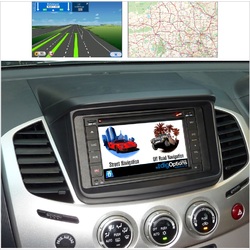 For Mitsubishi Triton ML MN Challenger PB 06-14 GPS Bluetooth Car Player Navigation Radio Stereo DVD