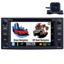 Android GPS Bluetooth Car Player Navigation Radio Stereo DVD Inc Cam For Toyota Land Cruiser Prado 150 09-15 GX GXL