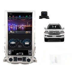 Android 9 16" GPS Bluetooth Car Player Navigation System For Toyota Landcruiser Sahara 2015+ with camera