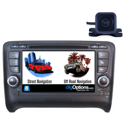 For Audi TT 8J 06-14 GPS Bluetooth Car Player Navigation Radio Stereo DVD INC CAM Dmax Touch