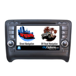 For Audi TT 8J 06-14 GPS Nav Bluetooth Car Player Navigation Radio Stereo DVD
