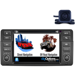 GPS For BMW 3 Series E46 318 320 325 Nav Bluetooth Car Player Navigation Radio Stereo DVD INC CAM
