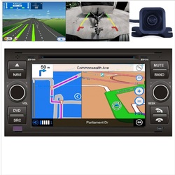 Platinum For Ford Focus Transit Fiesta GPS Nav Bluetooth Car Player Navigation Radio Stereo DVD INC CAM