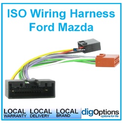 Wiring Harness ISO Cable Plug & Play For Mazda Ford | AWH3072