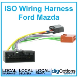 For Mazda Ford 2000 On To  Harness Wiring Mazda Plug & Play ISO Cable 
