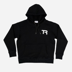 TRACK RACER TR Monogrammed Cotton Hoodie Size Large | HD03