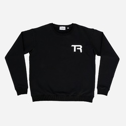 TRAK RACER TR Monogrammed Cotton Sweat shirt Small Size JP01