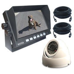  7" HD Monitor & CMOS 420TVL Camera Kit with Night Vision 7.5m Cable 15m  Kit