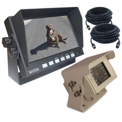  7" HD Monitor & Caravan CMOS Reverse Camera Kit HD Safety Visibility HD Kit KIT-CAM10-M
