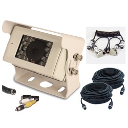 Caravan CMOS Reverse Camera Kit HD Safety Visibility Spiral Hitch Cable Duty KIT-CAM7