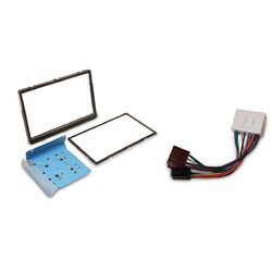 For Holden Commodore VT VX Fascia Kit Double Din Stereo DVD GPS Car 2DIN Black