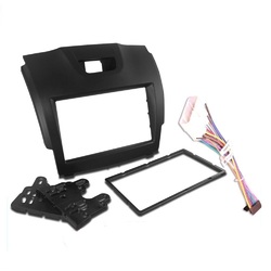 For Isuzu D-Max For Holden Colorado Facia Fascia Stereo Surround 2012 onwards Grey KIT-I02-G