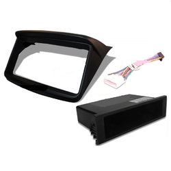 Kit Mitsubishi Triton Challenger Hood Facia Fascia Stereo Surround Dash 2Din KIT-M02