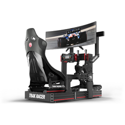 TR8020 Black Cockpit-Mounted Single Monitor Stand with VESA Mount - for displays up to 80"
