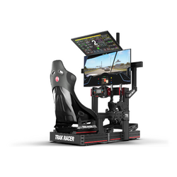 TRAK RACER Cockpit-Mounted Dual Monitor Stand - up to 80" Displays