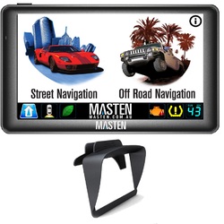 7" H7 GPS 4x4 Car Android Portable Navigation Bluetooth System OffRoad OBD2 TPMS PG-AN1S