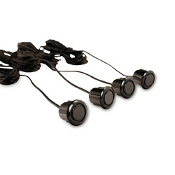 4 Front Black Gloss System Reverse Sensor Kits Requires Parking Plug Bumper Park PS-SP4-BG