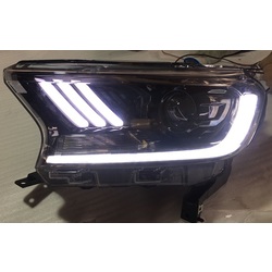 Premium LED Head Light Lamp Replacement DRL Driving Light For Ford Ranger 2015-18 PX2 Conversion