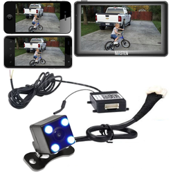 Rear View Universal CCD Reverse Camera HD Wifi Colour Vision Night Monitor For Motorbike Motorcycle For iphone and Android