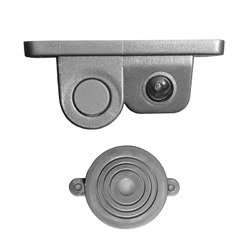 Dual 170° CCD Car Rear View Reverse Backup Camera Parking Kit Sensor