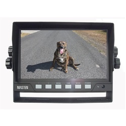 9 inch QUAD TFT-LCD Car Monitor Backup Camera 4 Inputs Full Colour LED