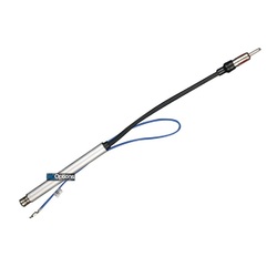 Early model European Antenna Adapter Adaptor Lead with AM FM Radio Amplifier Booster Audi Volkswagen