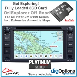 8GB Card Pre-loaded with Australia-wide Navigation Topographic Digital Map