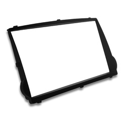 For Hyundai iLoad 2008 Onwards H1 Facia Double Din Fascia GPS Install Black Trim