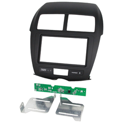 Mitsubishi ASX Double 2 Din Car radio fascia dash panel facia kit trim