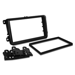 For Volkswagen VW Golf Passat Polo Amarok Double-din Radio Fascia Stereo Surround