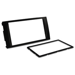 For Volkswagen Touareg 2-Din Radio Fascia Stereo Surround Dash Adapter Trim SF-V02