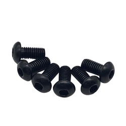 TRAK RACER M8 Button Head Hex Screw used on TR160 Pedal Kits.- Set of 6