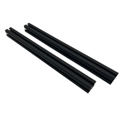 TR8020 40x40mm 500mm Long Extruded Aluminium Profile with 8mm Slot - Set of 2