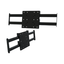 TRAK RACER Add-on Side Arms for Triple Monitor Stand 22-33" TM-B4-27-3